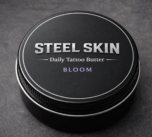Steel Skin Tattoo Butter - Restore the Ink. Respect the Skin.